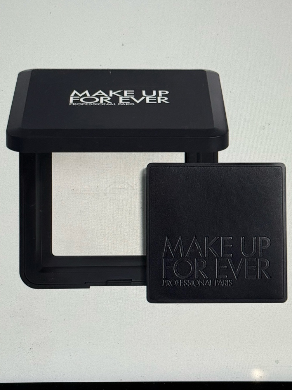 Makeup Forever Translucent Pressed Powder - Black Compact, New